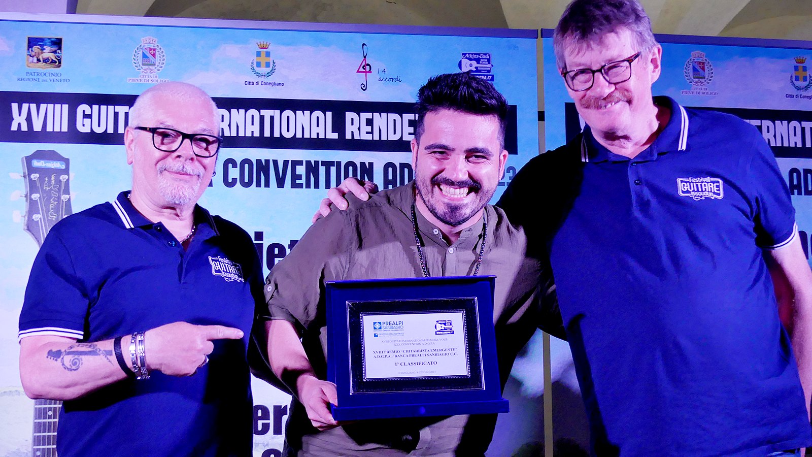 ADGPA Italie 2023 Alex Costanzo, Davide Lomagno et Gérard Sadois