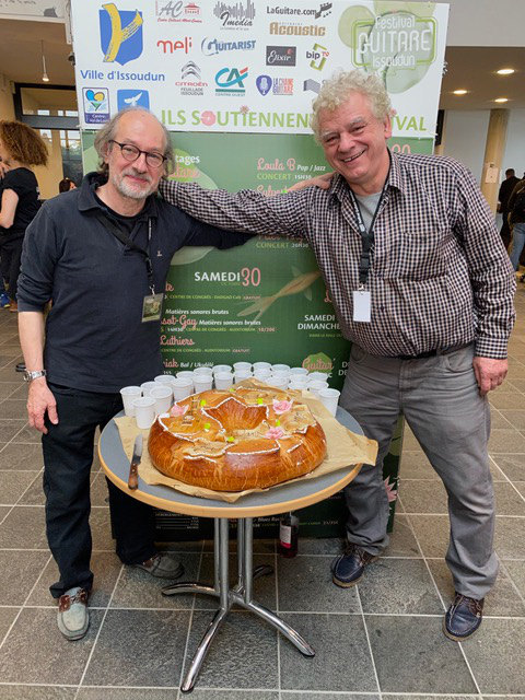 Franck Cheval et Maurice Dupont au Festival Guitare Issoudun 2021