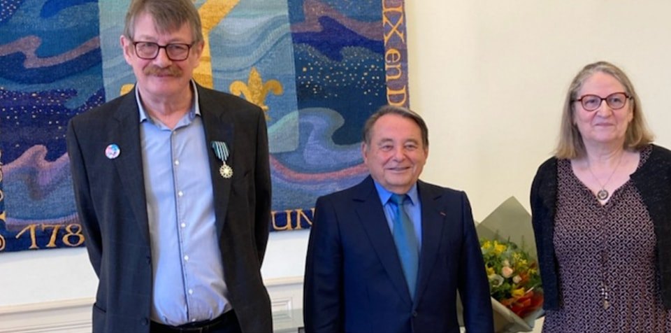 Gérard Sadois, André Laignel et MichelleSadois