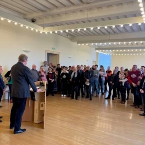le discours de Gérard Sadois Chevalier des Arts et des Lettres le 25 février 2023