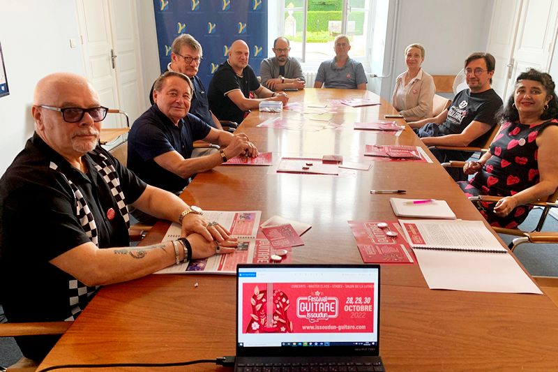 FGI 2022, présentation à la Presse avec André Laignel le 25 juin 2022