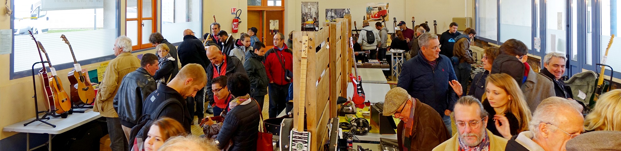 Guitar'Broc le marché de la guitare d'occasion du FGI